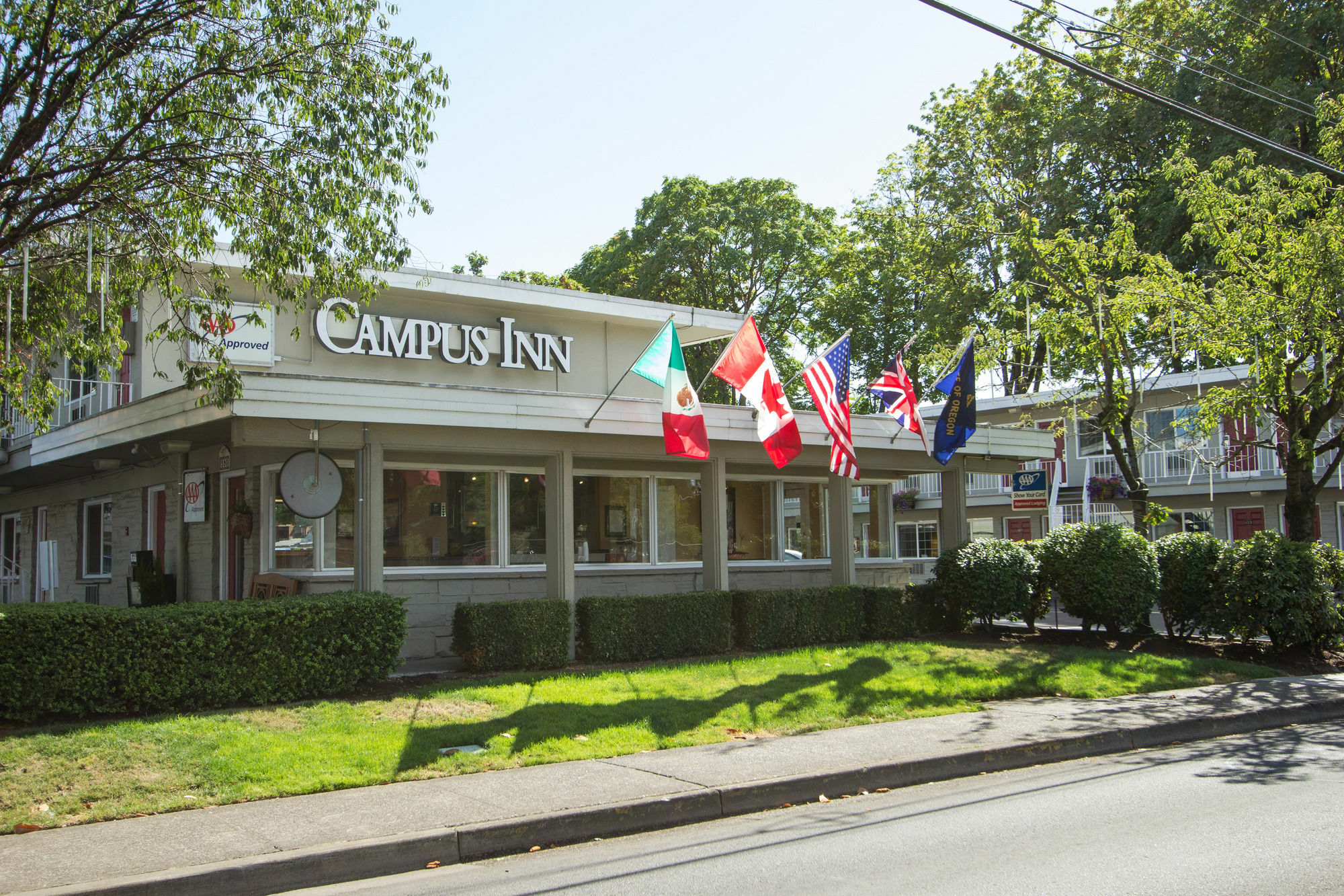 Campus Inn & Suites Eugene Downtown ภายนอก รูปภาพ