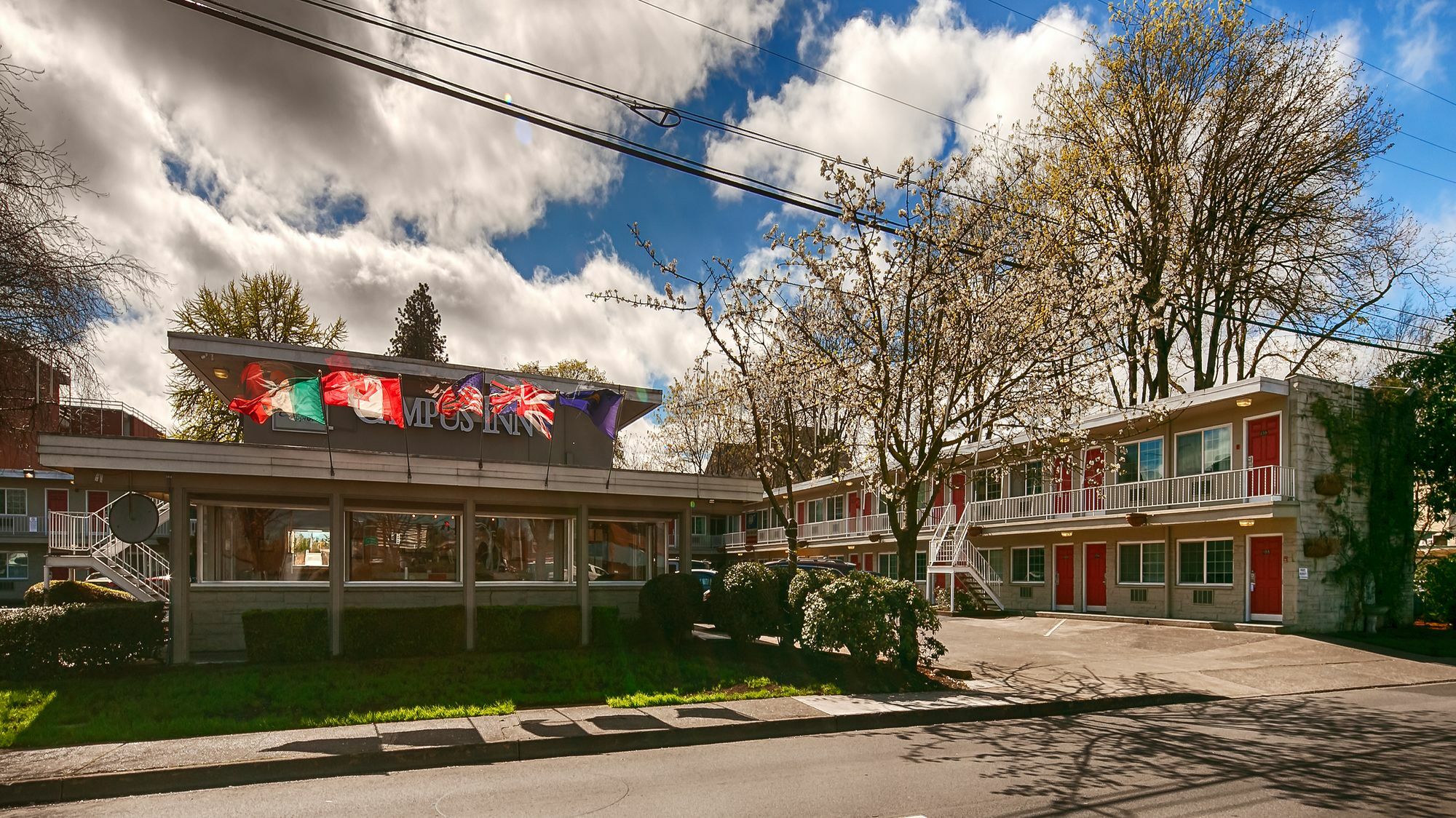 Campus Inn & Suites Eugene Downtown ภายนอก รูปภาพ